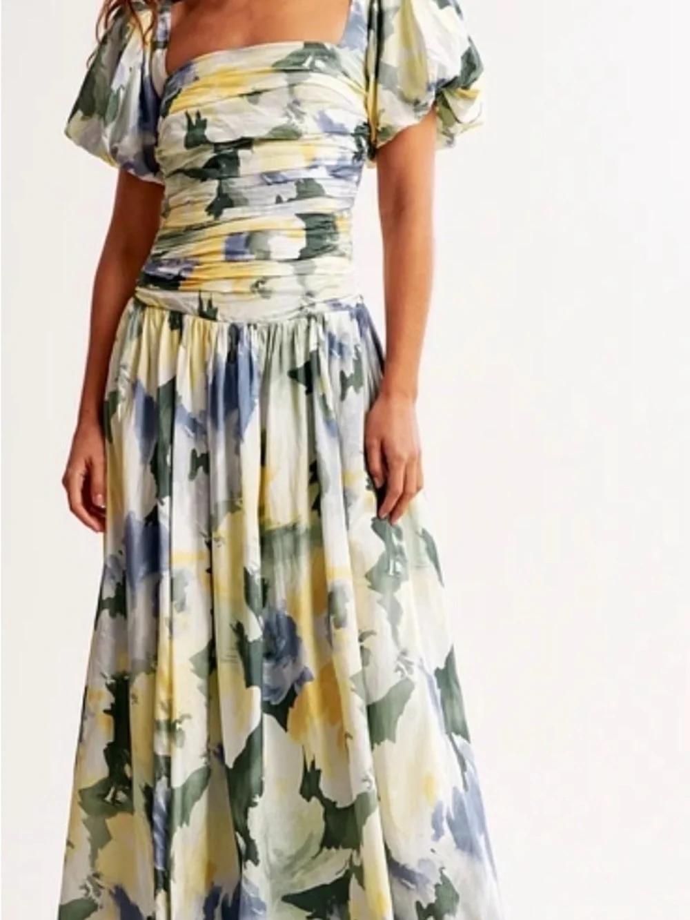 Off the shoulder corset Emerson maxi